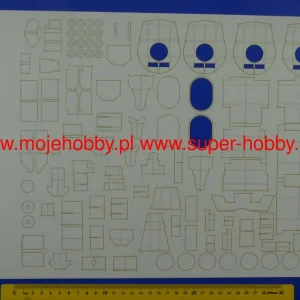 Réduction Haliński MM-1-2-2011-ac HMS Hood - English Cruiser Line (Laser Cut Frames)