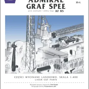 Must-Have JSC 035-l Detale laserowe do ADMIRAL GRAF SPEE