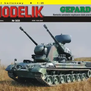 Offre Spéciale Modelik 03_23 Gepard - Niemieckie Samobieżne Współczesne Działo Przeciwlotnicze