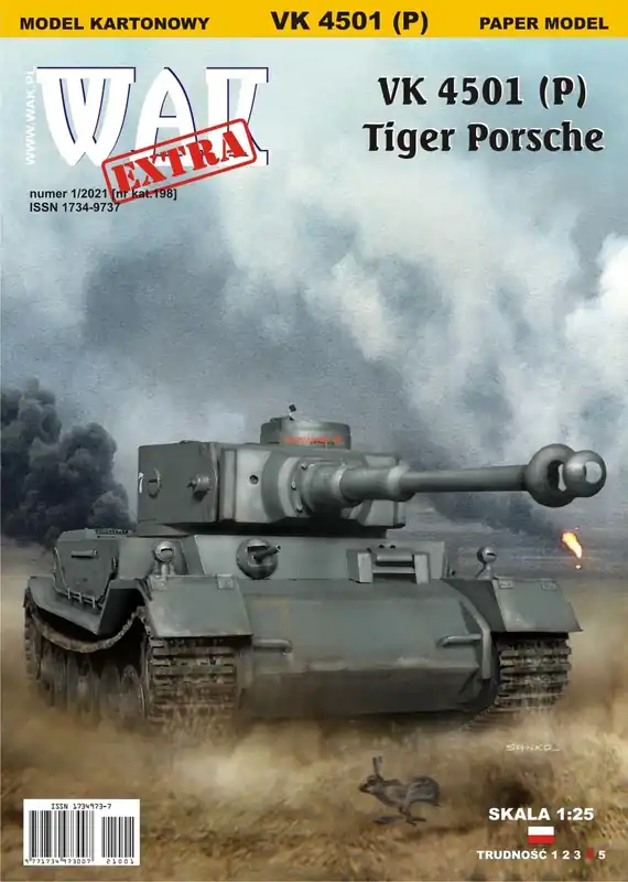 Usine Directe WAK EXTRA01-2021 VK 4501 (P) / Tiger Porsche