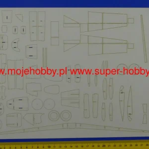 Haliński MM-1-2010-ac Messerschmitt Bf 109F-2 - German Fighter (Laser Cut Frames) Marque
