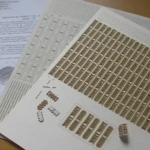 Commander Maintenant Haliński KA-Tracks-01 T-34/76 (500) - Single Links (Laser Cut Tracks)