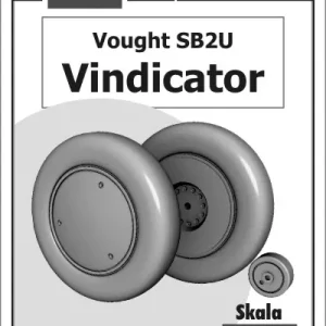 Kartonowa Kolekcja Z-08 SB2U Vindicator- koła żywiczne Vente Directe