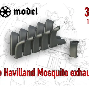 Promotion Saisonnière FPW Model 33426 Exhausts For De Havilland Mosquito (For 2 Merlin Engines)