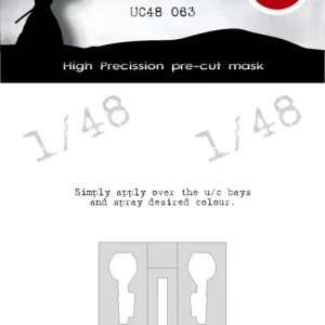 Achetez Aujourd'hui DEAD Design Models UC48063 BAC/EE Lightning F.1/2/6 - Undercarriage Bays Mask (for Airfix kits)
