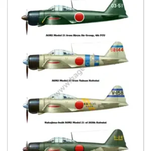 Vente Flash Kagero DEC-48005 Mitsubishi A6M2 Model 21