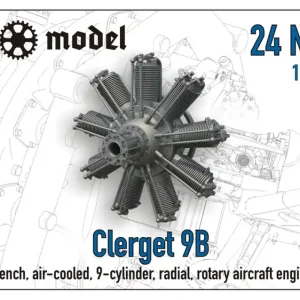 FPW Model 24N818 Clerget 9B Nouveauté