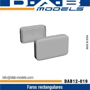 DAB Models 12-019 Rectangular Lights 4u Prix Cassé