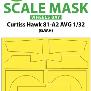 Art Scale Kit M32012 Curtiss Hawk 81-A2 AVG wheels bay Réduction