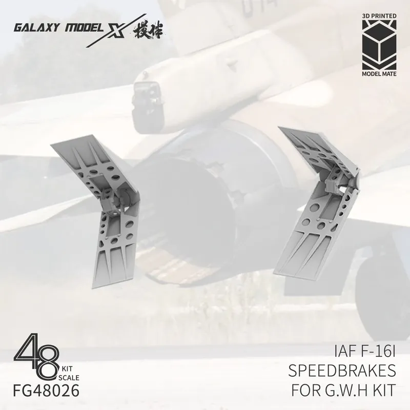 NEW! Galaxy-Model FG48026 Lockheed Martin F-16 I Sufa - IAF Speedbrakers (for GWH Kits) Promotion Saisonnière