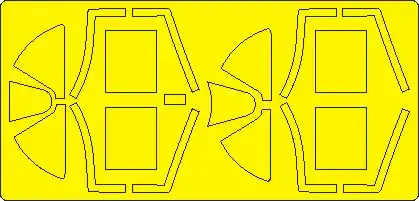 Acheter En Ligne NEW! New Ware AM1416 Supermarine Spitfire Mk.V Trop / Mk.VB(float) and Mk.VI - EXPERT Kabuki Masks (for Trumpeter Kits)