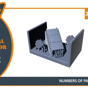 Authentique NEW! Clear Prop Models A48121 Aichi D3A2 Val (IJN Type 99) - Radiator (for Wingsy Kits / 3D-Printed)
