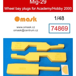 Meilleur Choix Omask 74869 Mig-29 Wheel Bay Plugs (For Academy/Hobby 2000)