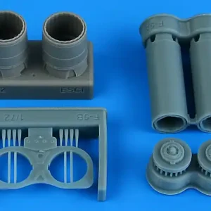 Livraison Express NEW! Aires 7402 Northrop F-5 B Freedom Fighter - Exhaust Nozzles (for Italeri / Revell and ESCI Kits)