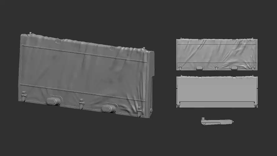 NEW! Firma49 T079-35 Kubelwagen - Covered Windscreen Commander Maintenant