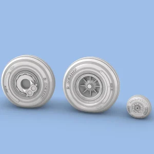 NEW! Rescue Models 144028 Pilatus PC-6 - Wheel Set (3D-Printed) Offre Du Jour