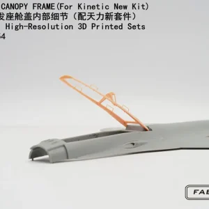NEW! Fab Scale Fa48154 General Dynamics F-16 B/D - Canopy Frame (for Kinetic Kits / 3D-Printed) Prix Réduit