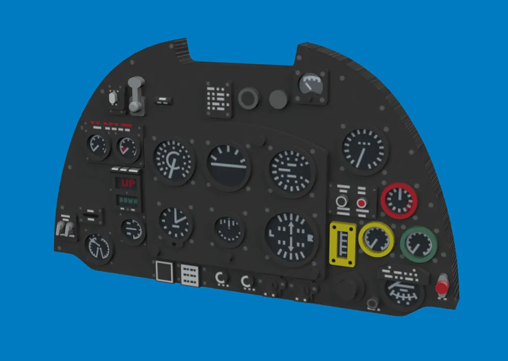 PREORDER Eduard 644348 Supermarine Spitfire Mk.IXe - LööK Set (for Airfix Kits) Produit De Marque
