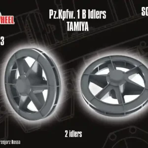 NEW! Quick Wheel QWX103 Pz.Kpfw. I Ausf. B - Idlers (for Tamiya Kits) Prix Réduit