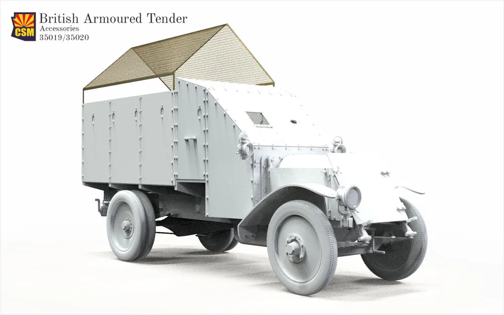 NEW! Copper State Models A35-063 British Tender Protective Mesh Frame - PE Set Pas Cher
