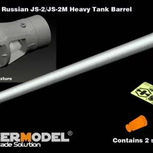 Commande En Gros NEW! VoyagerModel.Co.Ltd VBS0568 Russian WWII JS-2 / JS-2M Heavy Tank Barrel (for Tamiya and RFM Kits)