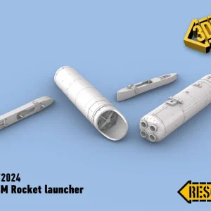 NEW! Rescue Models 72024 R57-4M Rocket Launcher (2 pcs / 3D-Printed) Expédition Rapide