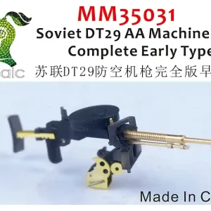 Prix Choc NEW! Mosaic Model MM35031 Soviet WWII DT-29 AA Machine Gun Early Type Complete Set