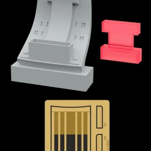 NEW! Green Strawberry 22825 Ambassador Class - USS Enterprise NCC-1701-C - Impulse Engine (for AMT Kits) Pas Cher