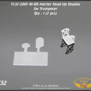 Super Prix Flying Leathernecks 32-2001 McDonnell Douglas AV-8 B Harrier - HUD - 2 pcs (for Trumpeter kits)