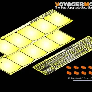 Certifié VoyagerModel.Co.Ltd PEA321 WWII German StuG.IV Pivot - Mounting Swinging Type Hull Side Armour Skirts