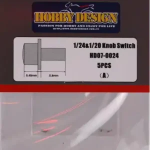 Prix Réduit Hobby design HD07-0024 Knob Switch A (5 pcs)