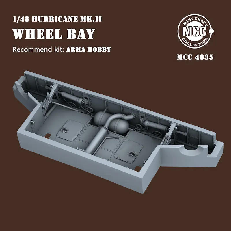 Mini Craft Collection 4835 Hawker Hurricane Mk.II - Wheel Bay (for Arma Hobby Kits) Expédié Aujourd'hui