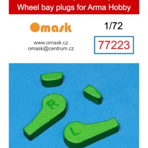 Acheter Direct Omask 77223 Jak-1B (Yak-1B) Wheel Bay Plugs (For Arma Hobby)