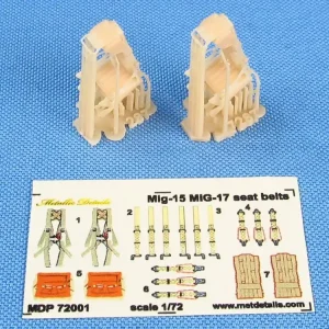 Satisfait Ou Remboursé Metallic Details MDR7287 Ejection Seat KK-2 (3D-printed)