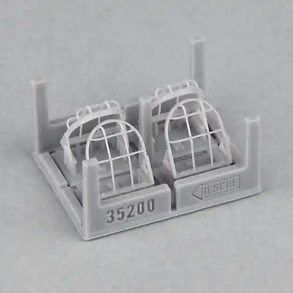 Rescue Models 35200 ZIL-157 Lamp Guard (2 Sets) (For Trumpeter) Top Vente