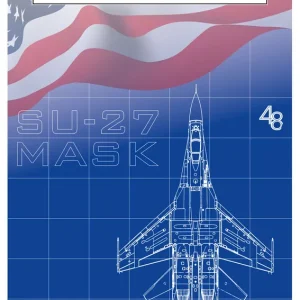 Galaxy-Model D48018 Sukhoi Su-27 Flanker-b Heavy Fighter - Die-cut Flexible Mask (For Great Wall Hobby L4824 Kit) Prix Cassé