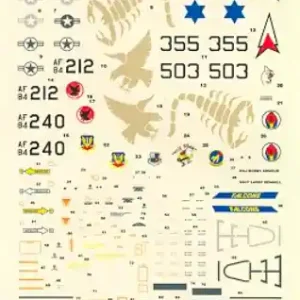 Hi-Decal Line 72021 F-16C Viper Petit Prix