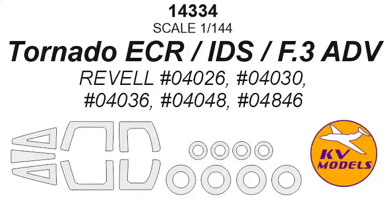 Commande En Gros KV Models 14334 Tornado ECR / IDS / F.3 ADV