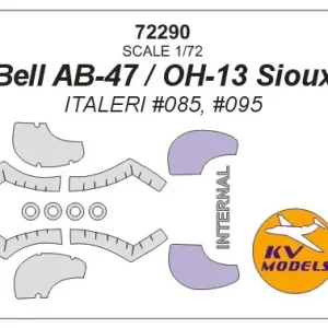 Commander Maintenant KV Models 72290 Bell AB-47 / OH-13 Sioux (ITALERI)