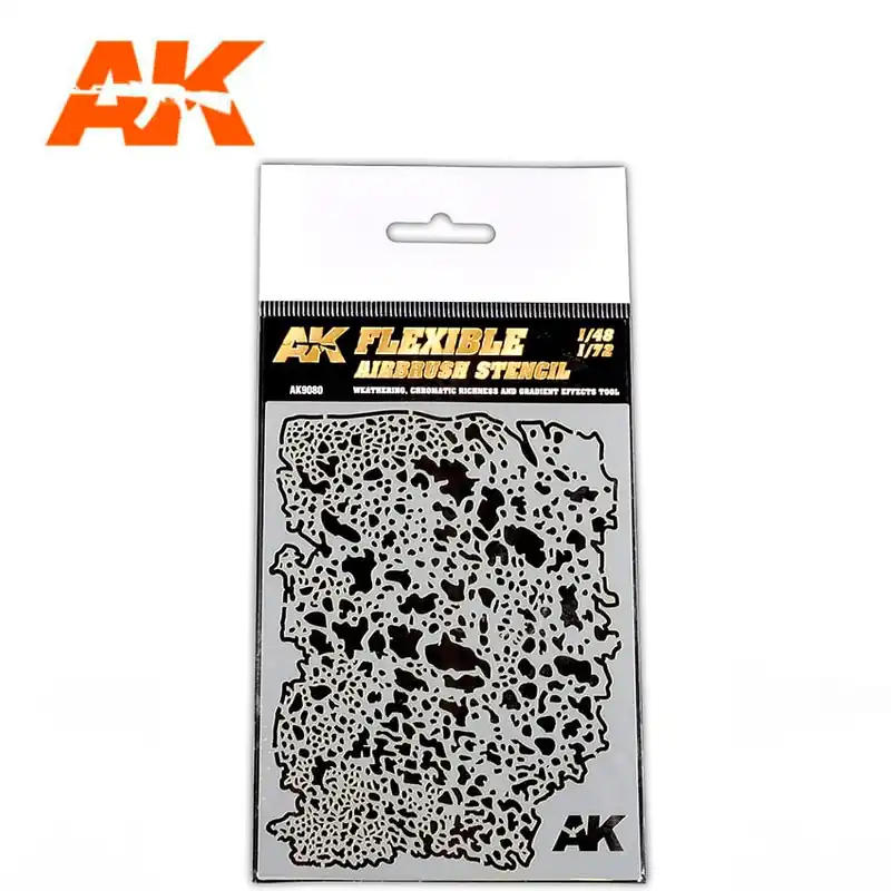 Prix Réduit AK-Interactive 9080 Flexible Airbrush Stencil
