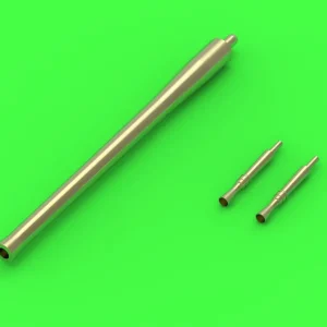 Master GM-72-003 British QF 2-pdr (40mm) - version Mk.IX (smooth barrel) + Besa MG tips - for Crusader Mk.I/II, early Valentine, Matilda II, and other AFV Prix Choc