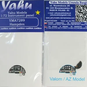 Yahu Models A7289 Hampden AZ Model / Azur Offre Limitée