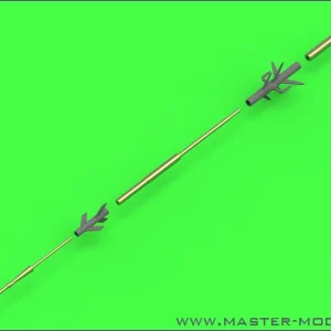 Expédié Aujourd'hui Master AM-48-122 Su-17, Su-20, Su-22 (Fitter) - Pitot Tubes (optional parts for all versions) and 30mm gun barrels