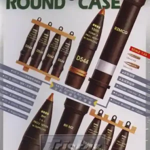 AFV Club 35017 155/203mm Howitzer Round and Stowage Case Commande En Gros