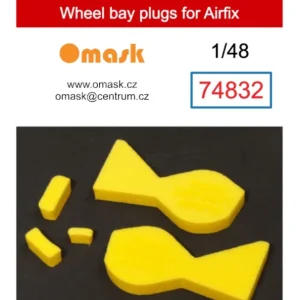 Omask 74832 Boulton Paul Defiant Wheel Bay Plugs (For Airfix A05128, A05128A, A05132) Nouveauté