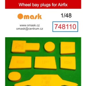 Acheter En Ligne Omask 748110 North American F-86 F Sabre - Wheel Bay Plugs (for Airfix Kits)