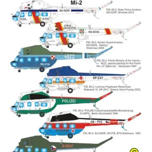 Techmod 72160 Kalkomania Mi-2 Livraison Express
