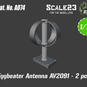 Scale23 72-A074 Eggbeater Antenna AV2091 - 2 pcs Vente Directe