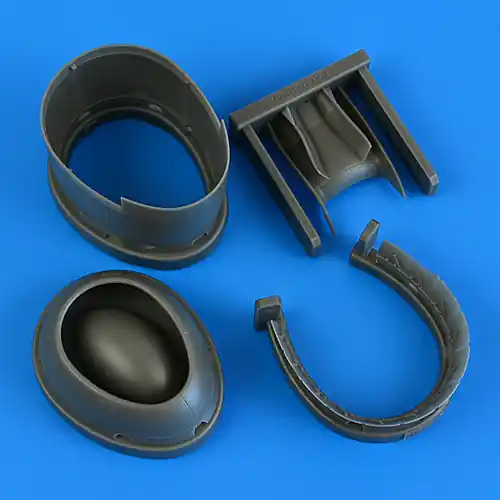 Expédié Aujourd'hui Quickboost 49126 P-47D Thunderbolt Cowling And Cooling Flaps (Opened) (Miniart)