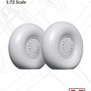 Hobby 2000 90004 Nakajima J1N1-S Gekko - Wheels (3D-Printed) Prix Choc